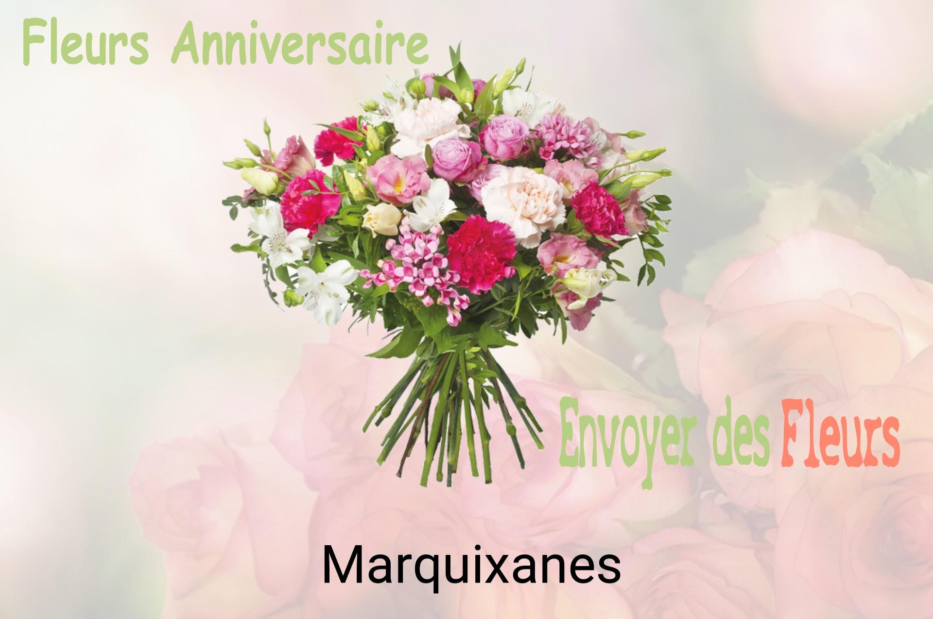 Bouquet de fleurs d’anniversaire livré à Marquixanes